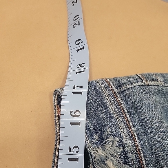 Candies Jeans, Size 13, Sequin Embellished with Distressing. Flared/Bell Bottom - Picture 5 of 13